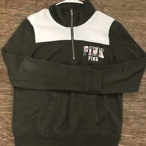 Quarter Zip PINK Pullover